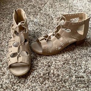 Lace-up Sandals